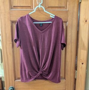 Shein Maroon Blouse